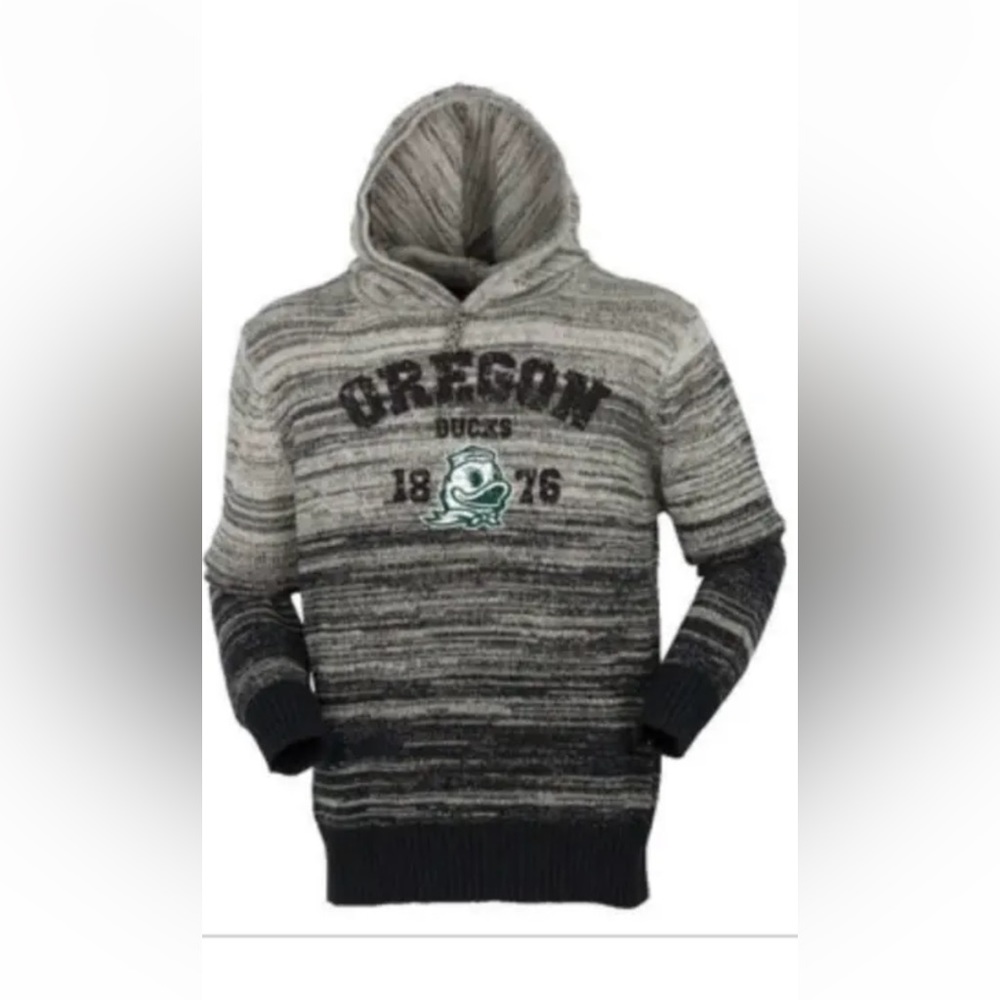 Bruzer Gradient Hooded Sweater Oregon Ducks, Size L, please read description.